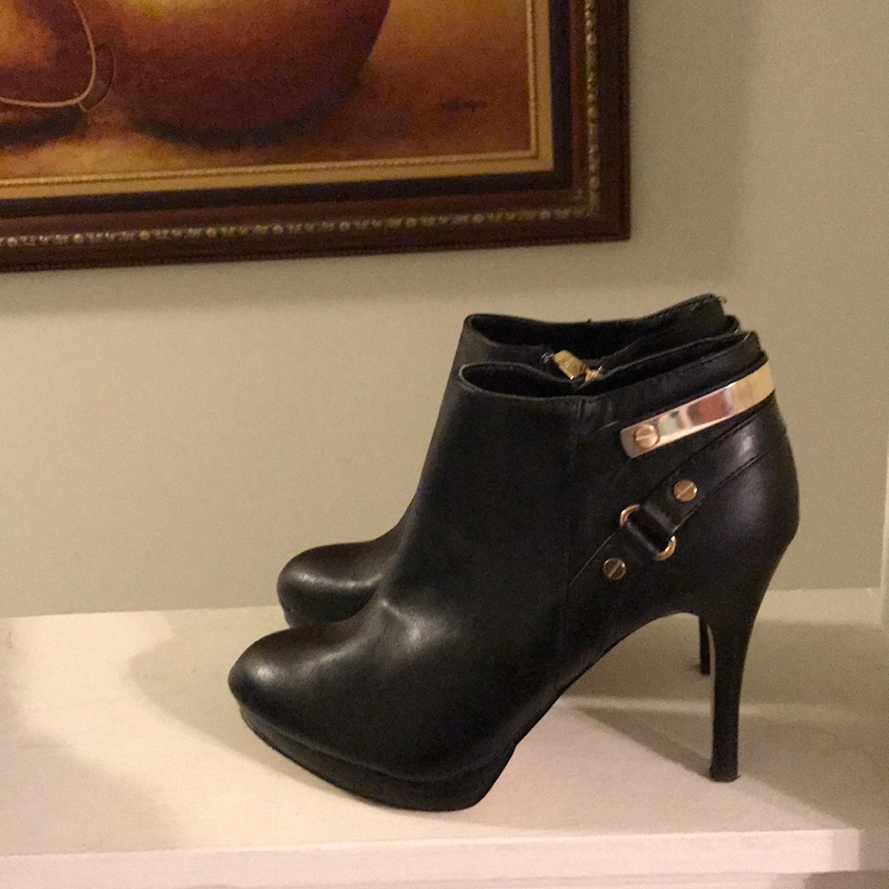 Marc Fisher Black Booties